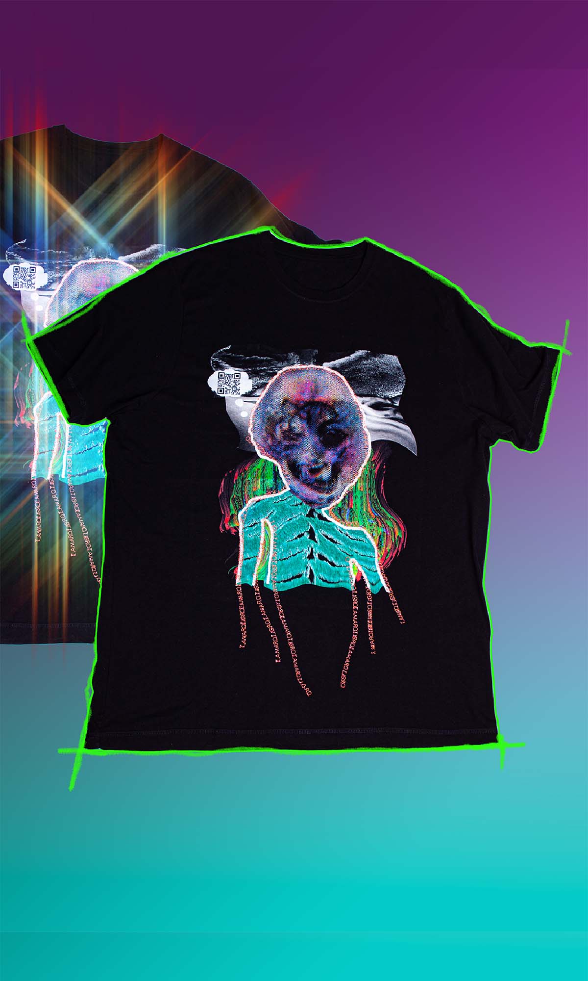 TMR INVASION Heavy Limited Drop Tee Black Unisex Fit