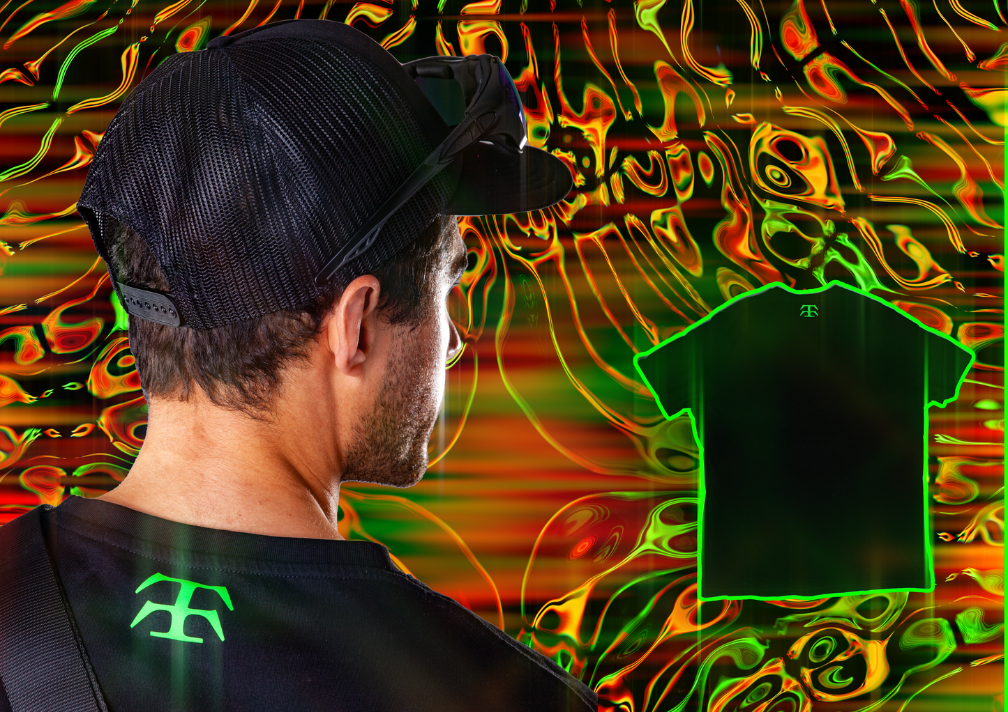 TMR INVASION Heavy Limited Drop Tee Black Unisex Fit