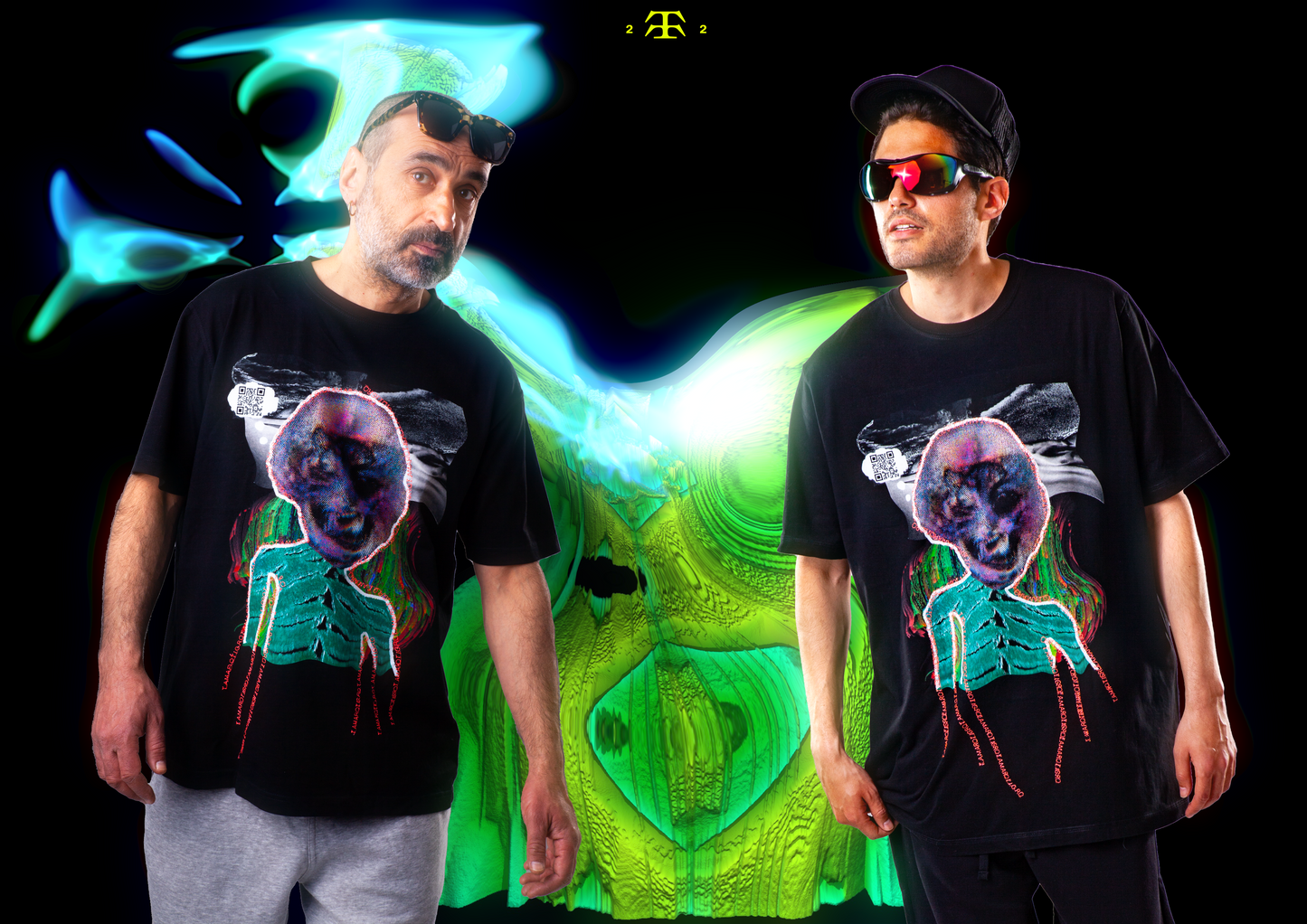 TMR INVASION Heavy Limited Drop Tee Black Unisex Fit